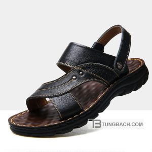 Dép Sandal Nam Da Bò Thật DSD01 (2)