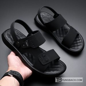 Dép Sandal Nam Da Microfiber Đế PU Êm Chân DSD08 (6)