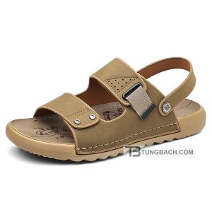 Dép Sandal Nam Da Quai Bản Rộng DSD05 (8)