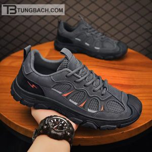Giày Thể Thao Nam Đế Mềm GTTN05 Chống Trượt Chống Mài Mòn Cổ Thấp - Ảnh 12