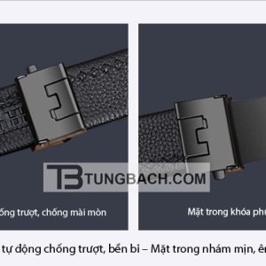 Thắt Lưng Jeep Da Bò TL08 Khóa Tự Động Chính Hãng - Ảnh 9