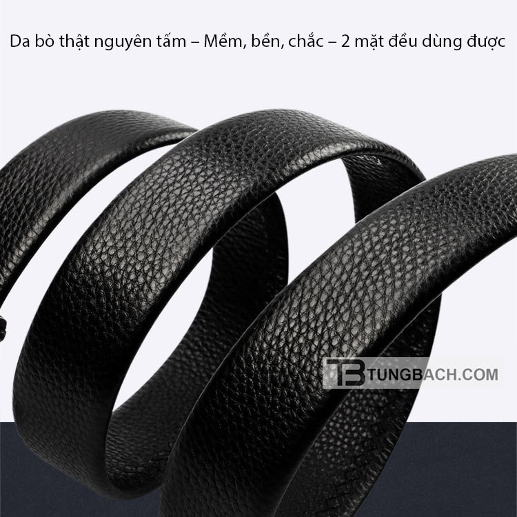 Thắt Lưng Jeep Da Bò TL08 Khóa Tự Động Chính Hãng - Ảnh 12