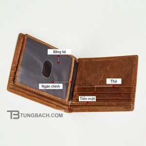 Ví Da Bò Nam VD010 Phong Cách Cổ Điển - Ảnh 17