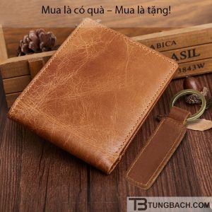 Ví Da Bò Nam VD010 Phong Cách Cổ Điển (8)